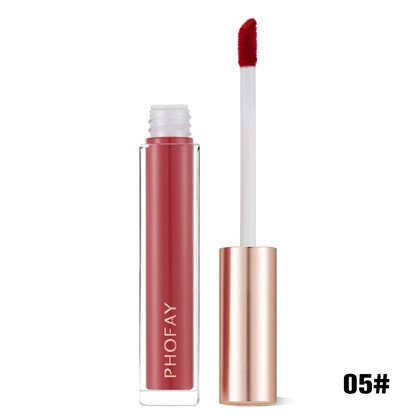 PHOFAY Non-Sticky Lip Gloss – Moisturizing, Smooth & Lightweight (3.2ml)