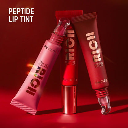 PHOFAY Peptide Lip Tint – Moisturizing & Nourishing Lip Care for Soft, Hydrated Lips (14ml)