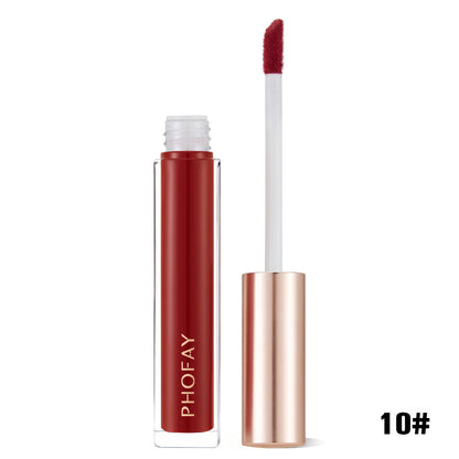 PHOFAY Non-Sticky Lip Gloss – Moisturizing, Smooth & Lightweight (3.2ml)