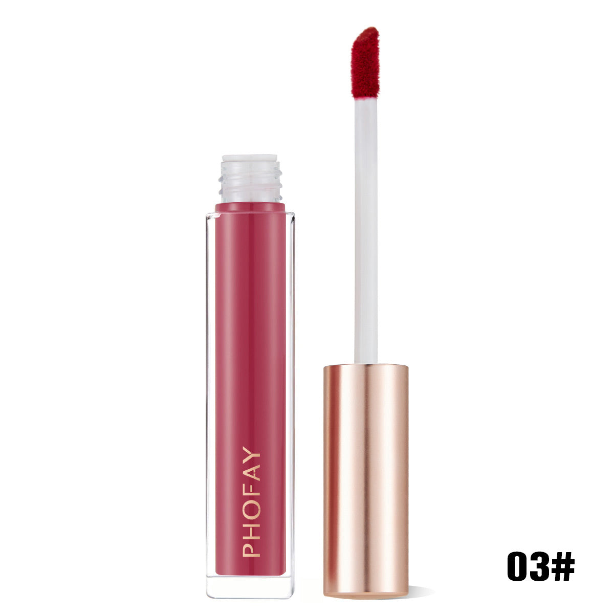 PHOFAY Non-Sticky Lip Gloss – Moisturizing, Smooth & Lightweight (3.2ml)